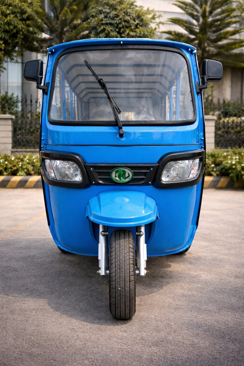 Electric three-wheeler sustainable mobility