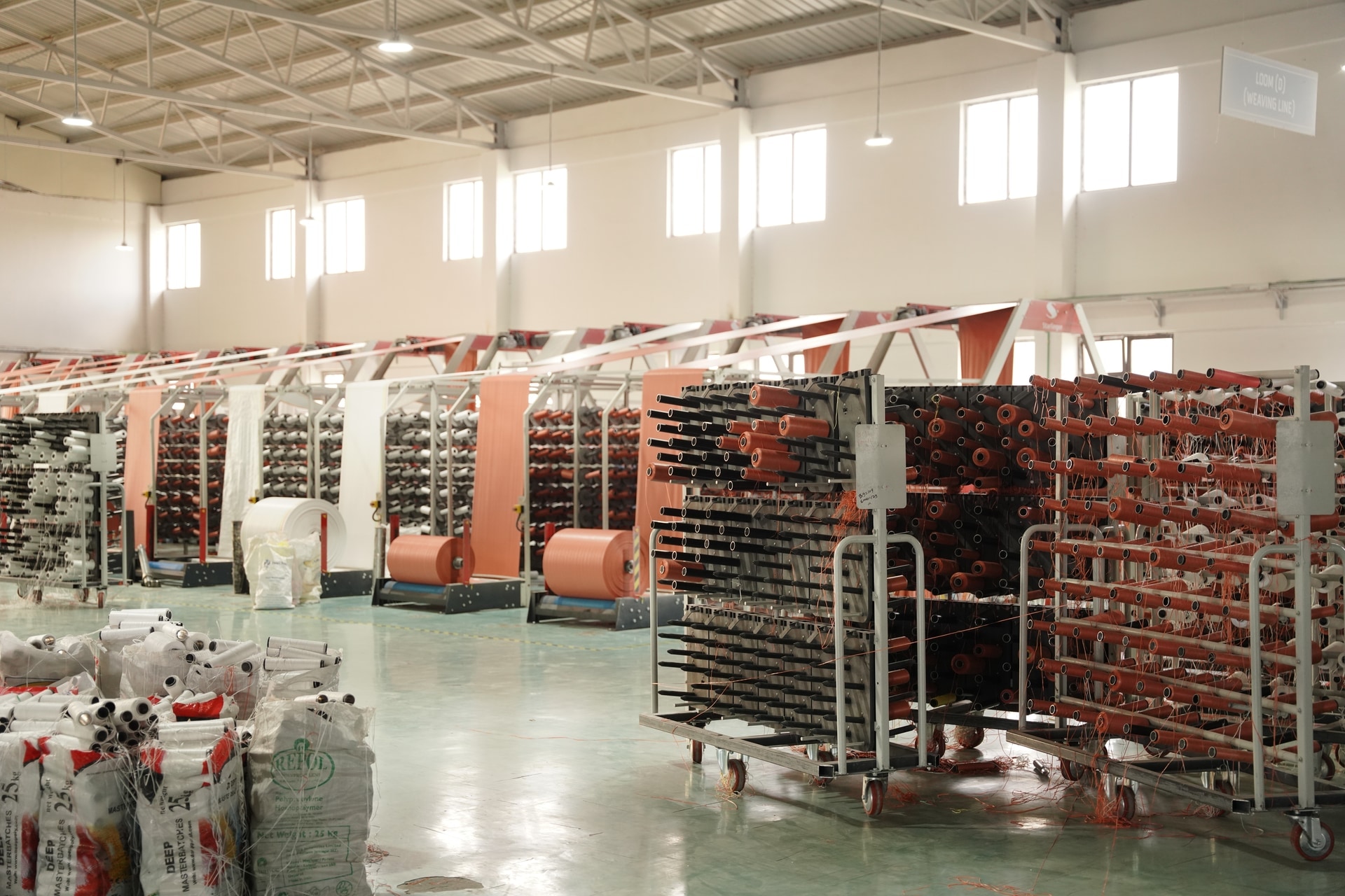 Polypropylene manufacturing facility
